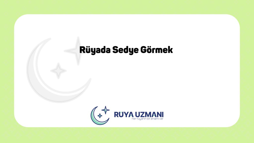 Rüya Uzmanı - Rüyada Sedye Görmek - Rüyada Sedye Görmek Ne Anlama Gelir?