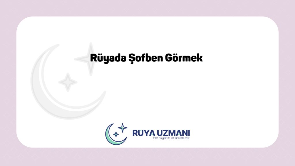 Rüya Uzmanı - Rüyada Şofben Görmek - Rüyada Şofben Görmek Ne Anlama Gelir?