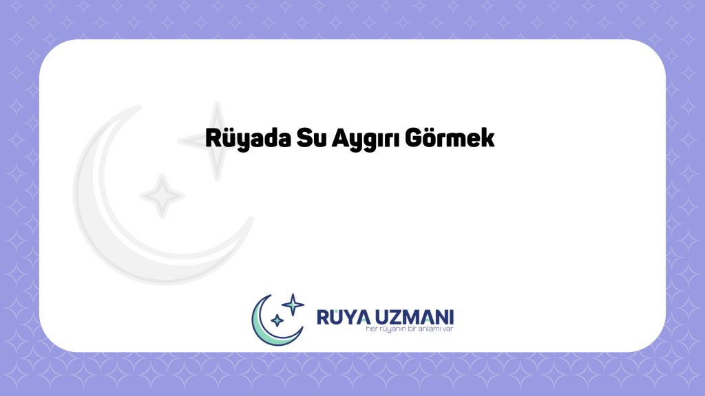 Rüya Uzmanı - Rüyada Su Aygırı Görmek - Rüyada Su Aygırı Görmek Ne Anlama Gelir?