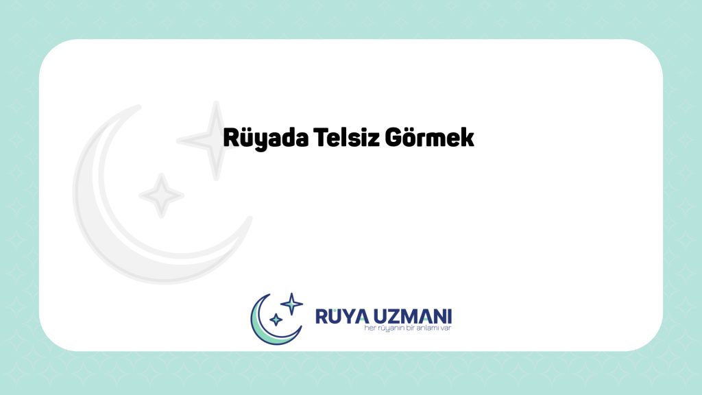Rüya Uzmanı - Rüyada Telsiz Görmek - Rüyada Telsiz Görmek Ne Anlama Gelir?
