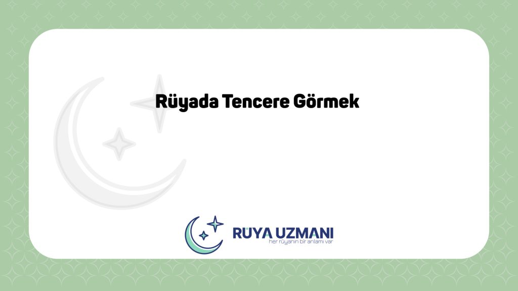 Rüya Uzmanı - Rüyada Tencere Görmek - Rüyada Tencere Görmek Ne Anlama Gelir?