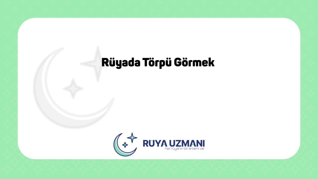 Rüya Uzmanı - Rüyada Törpü Görmek - Rüyada Törpü Görmek Ne Anlama Gelir?